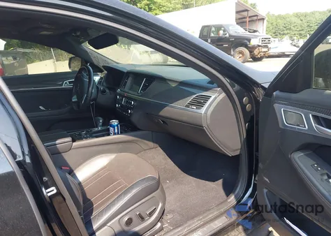 2018 Genesis G80 3.3T Sport из США, поврежденный, VIN KMHGN4JB6JU228212